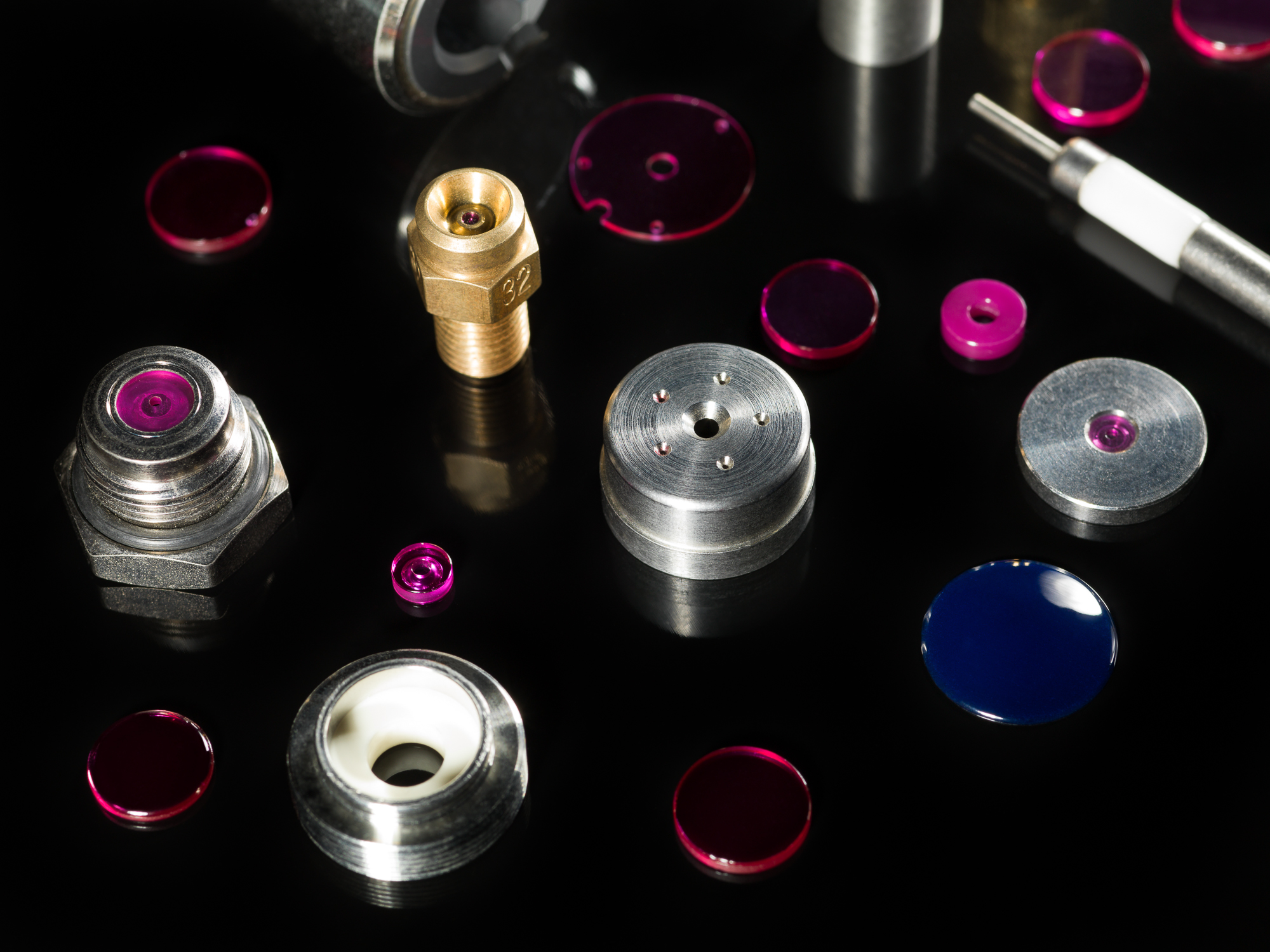 Composants de métrologie et mesure de débit fabriqués par Rubis-Précis