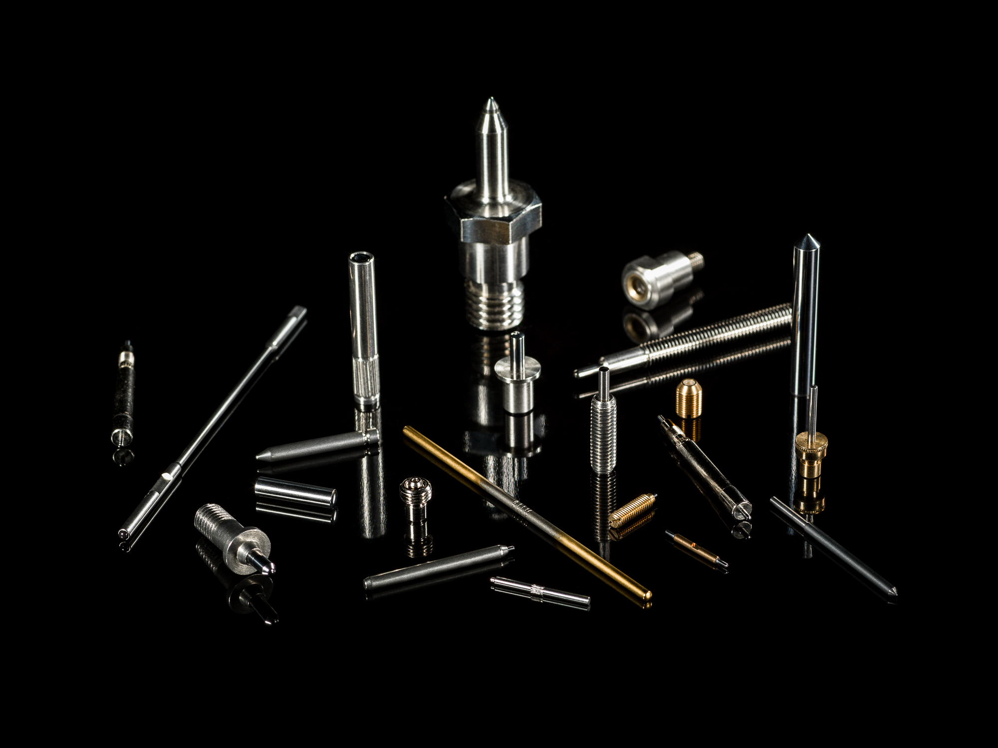 Paliers et pivots en saphir pour instrumentation