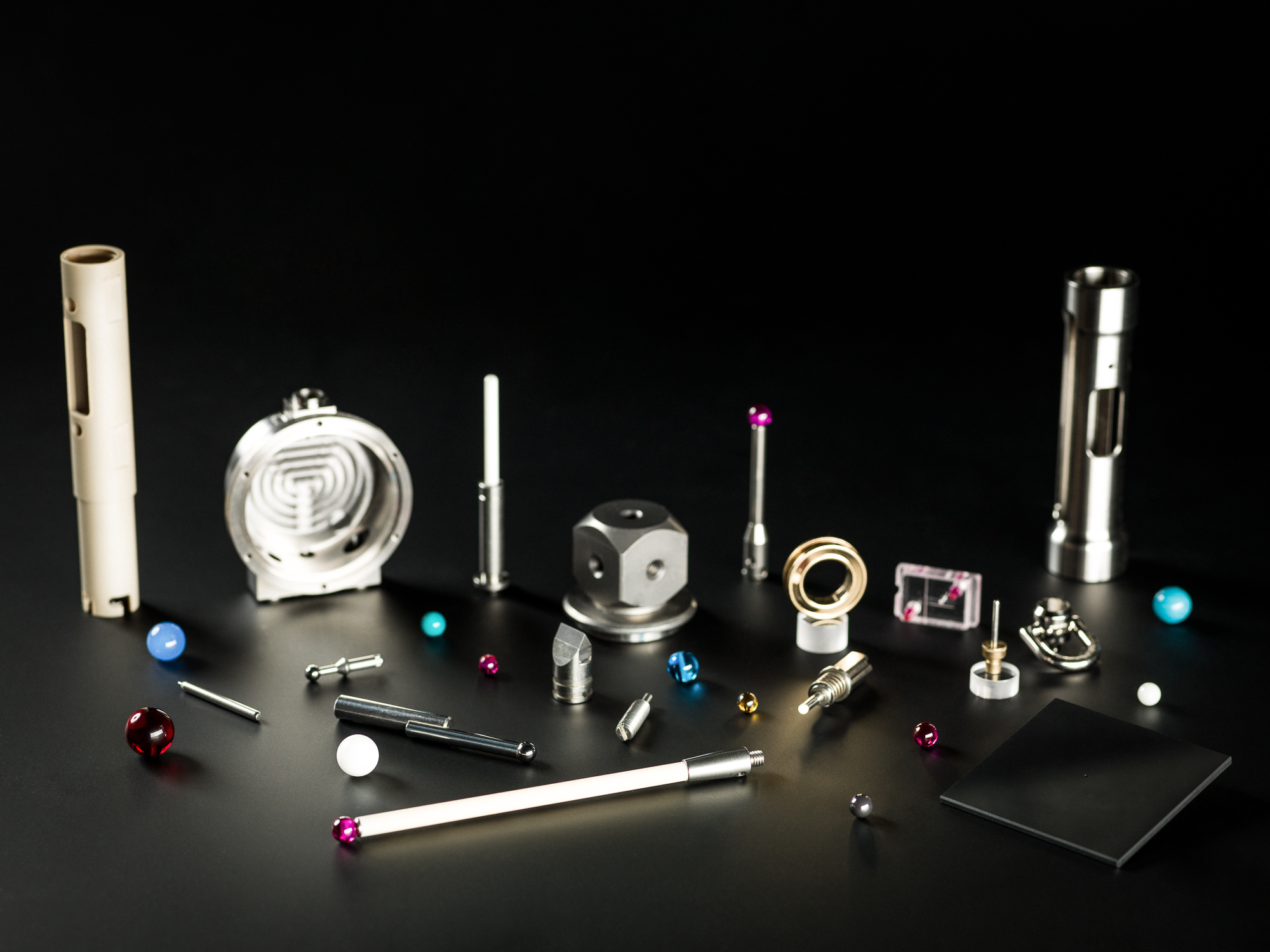 Piece usinee haute precision Rubis-Precis